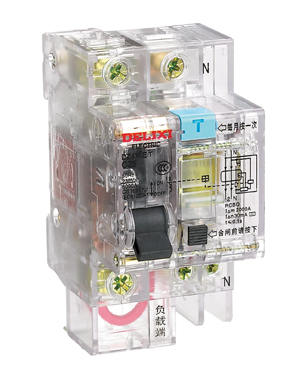 DELIXI德力西DZ47LET透明漏電保護(hù)斷路器