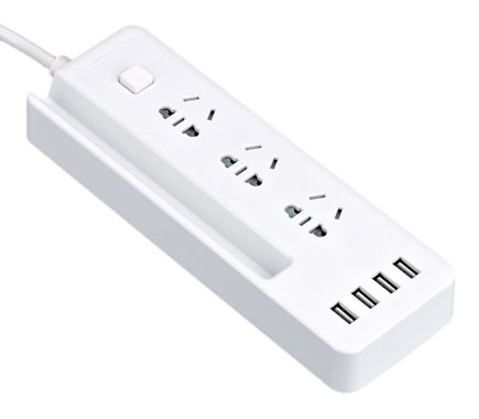 DELIXI德力西CDK 103U延長(zhǎng)線插座（USB新國(guó)標(biāo)）