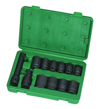 世達(dá)工具09009 12件12.5MM系列風(fēng)動(dòng)套筒組套