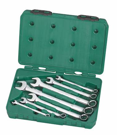 世達(dá)工具09036  7件全拋光兩用扳手組套