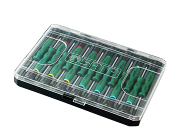 世達工具09317 15件綜合微型螺絲批組套