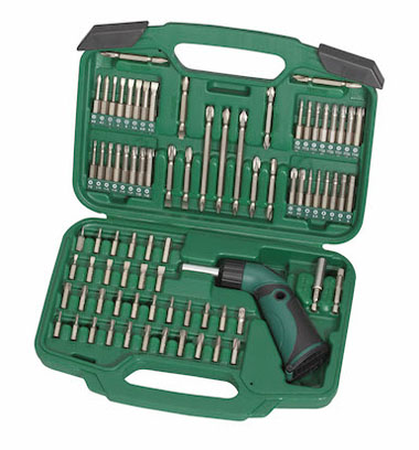 世達工具09326 80件6.3MM系列旋具頭組套