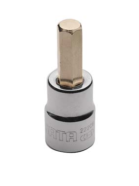 世達工具22206  10MM系列六角旋具套筒8MM