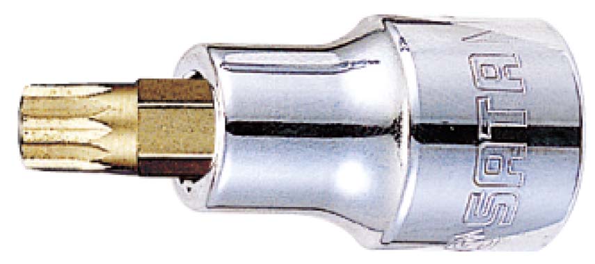世達工具24804  12.5MM系列50MM長12角旋具套筒M10