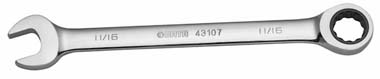 世達工具43108  英制全拋光兩用快扳3/4"