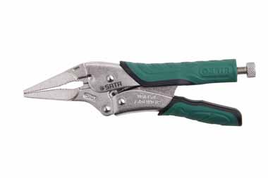 世達(dá)工具71306 尖嘴帶刃快速釋放大力鉗9"