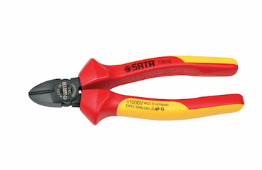 世達(dá)工具72616 G系列VDE絕緣耐壓斜嘴鉗7"