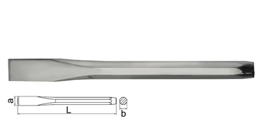 世達(dá)工具90786 扁鑿25x300MM