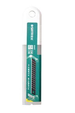 世達(dá)工具93437 10件套美工刀刀片15節(jié)18X100MM