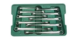 世達(dá)工具08006  10件加長(zhǎng)型X柄兩用扳手組套