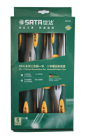 世達工具09335 6件G系列一字、十字螺絲批組套