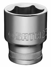 世達工具13303  12.5MM系列6角套筒12MM