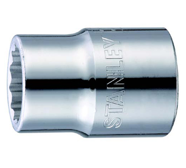 STANLEY史丹利工具 19MM系列公制12角標準套筒
