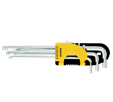 STANLEY史丹利工具STMT94158-8-23 9件套公制加長(zhǎng)球頭內(nèi)六角扳手