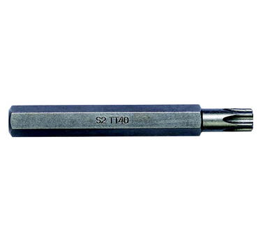 STANLEY史丹利工具 8MM系列70mm長(zhǎng)中孔花形旋具頭